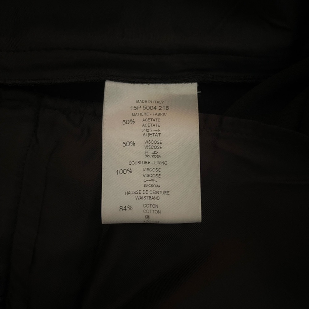 Givenchy, Black Elegant Pants, Size 36 / S - Picture 13 of 16